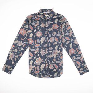 Stitch Note Long Sleeve Printed Shirt - Midnight
